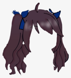 Hair Gachahair Brownhair Backhairgacha Gacha Gachalife Gacha Life Brown Hair Free Transparent Clipart Clipartkey