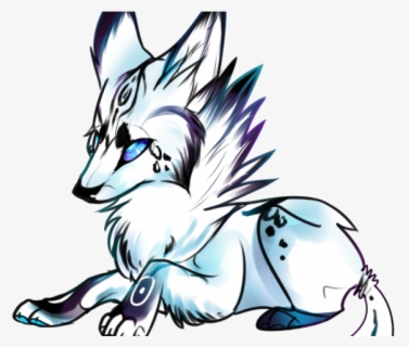 Drawn Werewolf Cute - Wolf Cute Animal Drawings , Free Transparent ...
