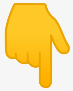 Finger Pointing Down Emoji , Free Transparent Clipart - ClipartKey