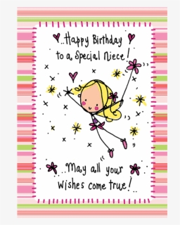 Transparent Happy Birthday Niece Clipart - One Birthday Transparent ...