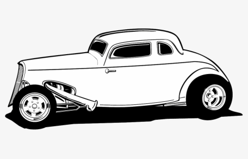 Free Cars Black And White Clip Art with No Background - ClipartKey