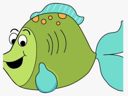 Fat Fish - Fish Cartoon Png Gif , Free Transparent Clipart - ClipartKey