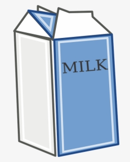 Milk Carton 2 Clip Art - Transparent Background Milk Carton Png , Free ...