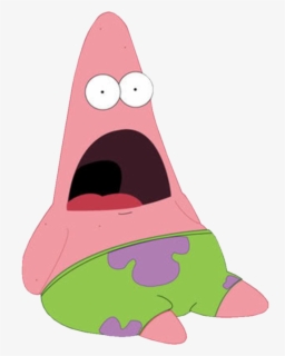 Patrick Star Meme Png - Evil Patrick White Background , Free ...