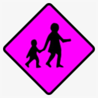 Caution Children Crossing - Children Crossing Ahead Sign , Free ...