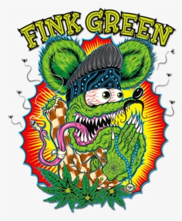 Rat Fink Vector - Transparent Rat Fink Logo , Free Transparent Clipart