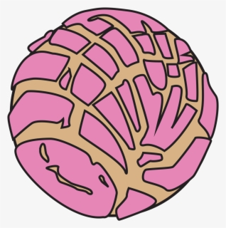 transparent pan dulce png concha de pan kawaii free transparent clipart clipartkey