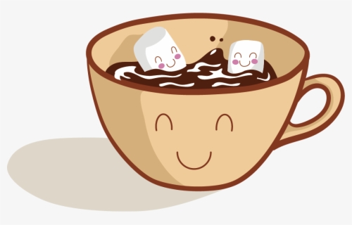 Cartoon Hot Chocolate With Marshmallows , Free Transparent Clipart ...