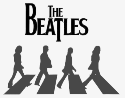 Abbey Road The Beatles Stencil Mural Wall Decal - Beatles Abbey Road ...