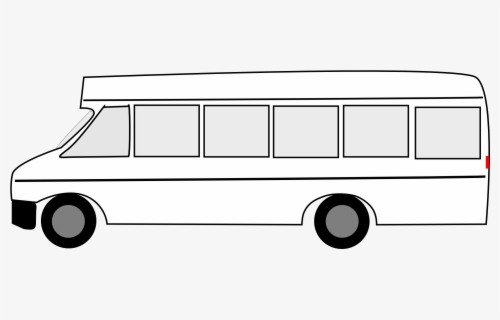 Download Public Transportation Bus Outline - Coloring Pages City Bus , Free Transparent Clipart - ClipartKey