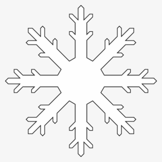 Free White Snowflake Clip Art With No Background Clipartkey