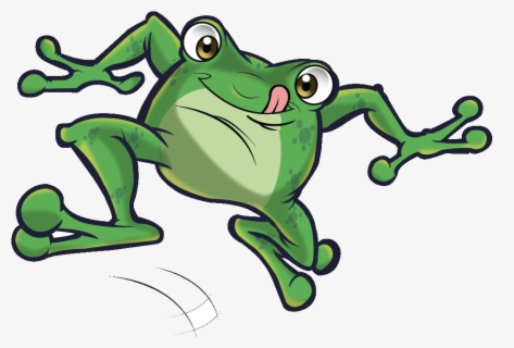 Frogs Jumping Cartoon Png , Free Transparent Clipart - ClipartKey