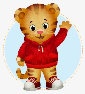 Daniel Tiger Holding Balloons , Free Transparent Clipart - ClipartKey