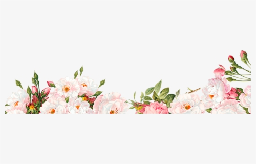 View Watercolor Floral Frame Transparent Background Floral Border Png PNG