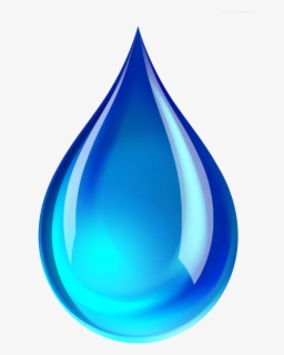 Tears Clipart Blue - Simple Water Drop Drawing , Free Transparent ...