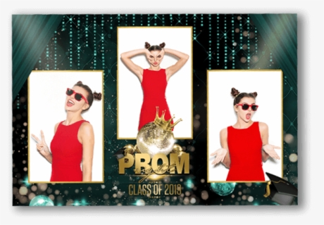 Prom Night Glitz Prom Night Photo Booth Template Free Transparent