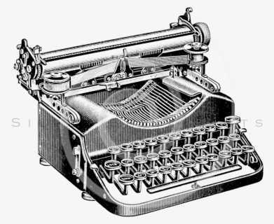 Typewriter Png , Png Download - Pre Industrial Age Technology , Free ...