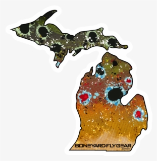 Michigan Rainbow Trout - 810 Area Code Map , Free Transparent Clipart