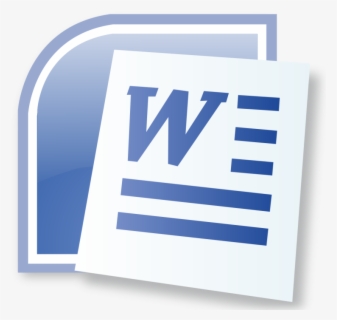 Clip Art Word Icon Clipart - Logo Microsoft Word Gif , Free Transparent