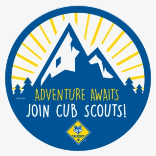 Adventure Awaits Join Cub Scouts , Free Transparent Clipart - ClipartKey