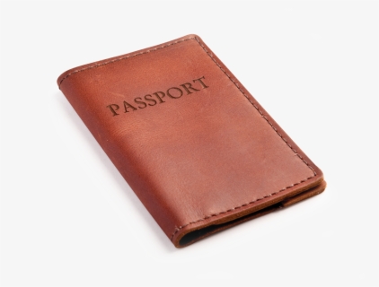 Transparent Passport Cover Clipart - Brown Leather Passport Case , Free ...