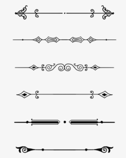 Divider Png Border - Line Art , Free Transparent Clipart - ClipartKey