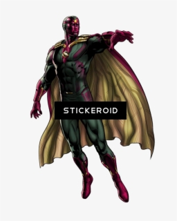 Marvel Vision Clipart Png - Marvel Avengers Alliance Vision Png , Free ...