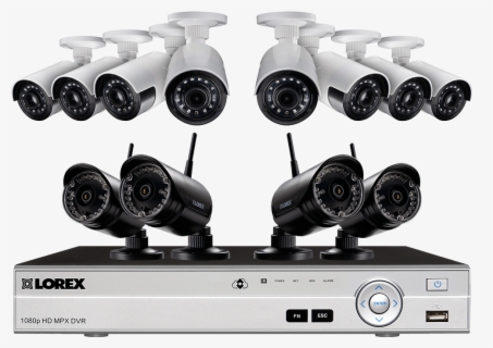 Transparent Security System Clipart - Transparent Background Cctv ...