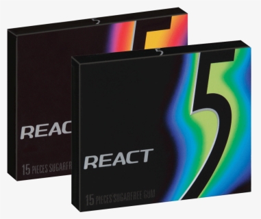 5 Gum React Clipart , Png Download - Chew 5 Gum Transparent , Free ...