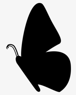Download Side View Svg Png - Butterfly Silhouette Side View , Free ...