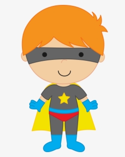 Super Clipart Generic Superhero - Superhero Boy Clip Art , Free ...