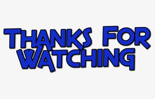 Thanks Clipart Script Thanks For Watching Logo Free Transparent Clipart Clipartkey