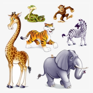 Transparent Jungle Animals Png - Amazon Rainforest Animals Png , Free ...
