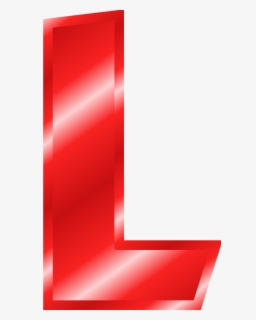 Free Effect Letters Alphabet - Red Letter L Clipart , Free Transparent ...