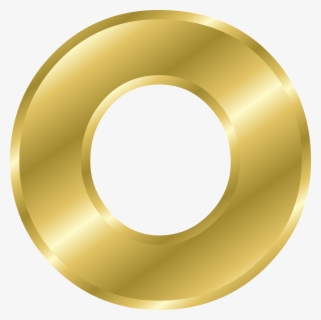 Effect Letters Alphabet Gold - Letter O In Gold , Free Transparent ...