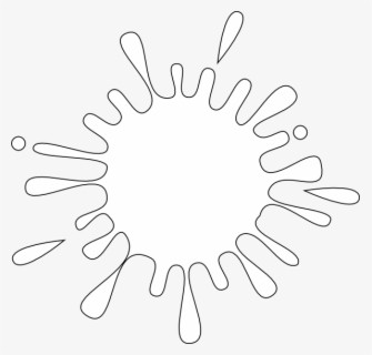 Free Splash Black And White Clip Art With No Background Clipartkey