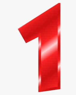 Number 1 Clipart Free Red Cliparts Clip Art On Transparent - 1st Clip