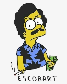 #escobar #bart #thesimpsons #freetoedit - Bart Simpson Pablo Escobar ...