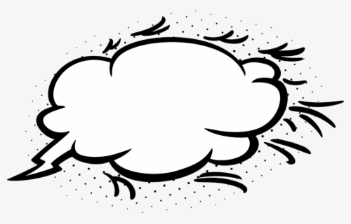 Free Vector Comic Clouds Clip Art - Comic Strip Vector Png , Free ...