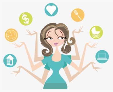 Fear Clipart Worried Mom - Womens Work Life Balance , Free Transparent ...