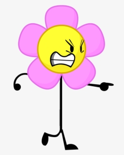 Flower Pose Bfdi Clipart , Png Download - Bfdi Flower , Free ...