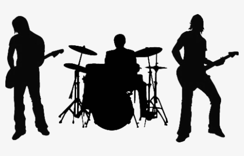 Music Beta - Live Band Silhouette Png , Free Transparent Clipart ...