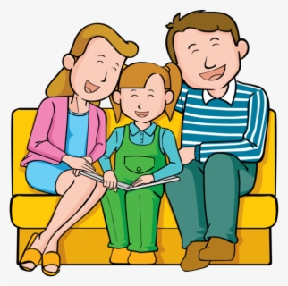 Happy Family Drawing Easy 3 Members - bmp-leg