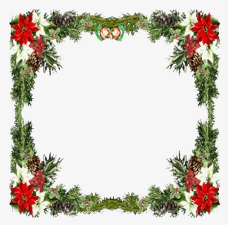 Square Christmas Frame Png Clipart - Transparent Background Christmas ...