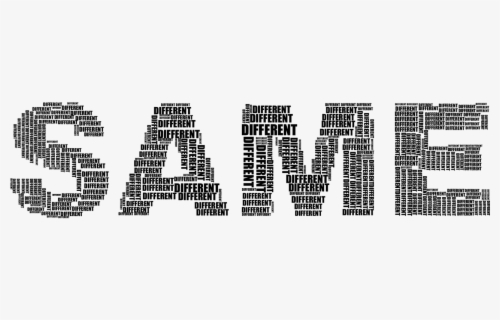 Early Same But Different - Clip Art , Free Transparent Clipart - ClipartKey