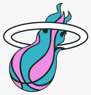 Miami Heat - Miami Heat Vice City Logo , Free Transparent Clipart ...