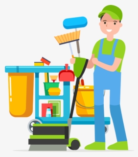 Clip Art Clipart Huge Freebie - Deep Cleaning Services Cartoon , Free ...
