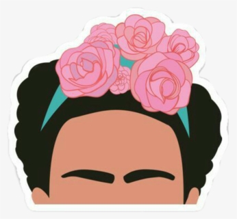 #fridakahlo - Frida Kahlo Cartoon Face , Free Transparent Clipart