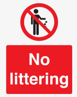 Clip Art No Littering Clipart - No Littering Sign , Free Transparent ...