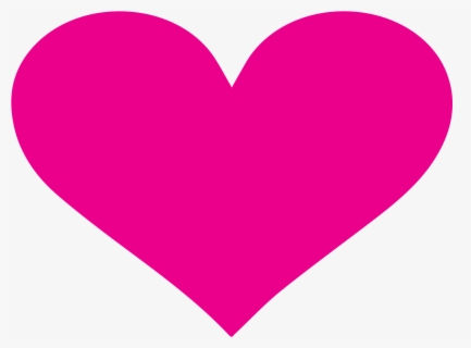 Hot - Pink - Heart - Clipart - Heart Clipart Png , Free Transparent ...